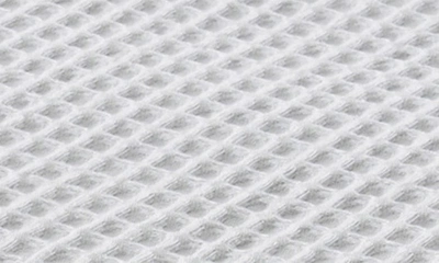 Woven & Weft Super Soft Cotton All-season Waffle Weave Throw In Light Grey