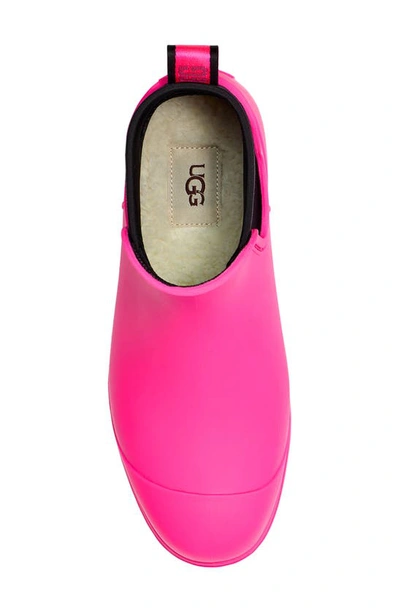 Shop Ugg Droplet Waterproof Rain Boot In Taffy Pink
