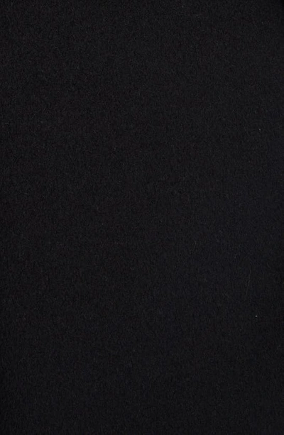 Acne Studios Belted Double Face Wool Coat In Black