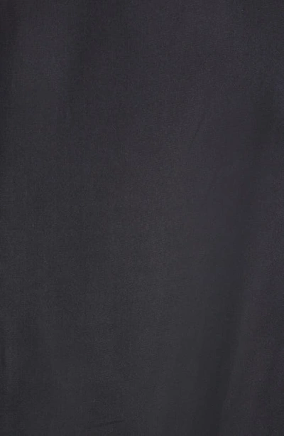 Shop Acne Studios Dashild Open Back Satin Maxi Dress In Black