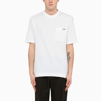 Shop Zegna | Classic White Cotton T-shirt