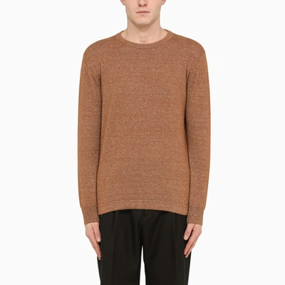 Shop Zegna | Brown Cashmere Sweater