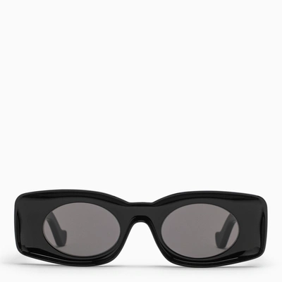 Shop Loewe Paula Ibiza Black Sunglasses