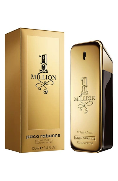 Shop Paco Rabanne 1 Million Eau De Toilette, 1.7 oz