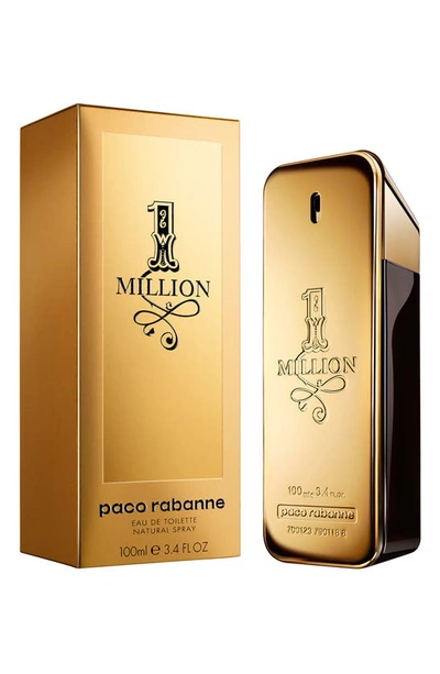 Shop Paco Rabanne 1 Million Eau De Toilette, 1.7 oz