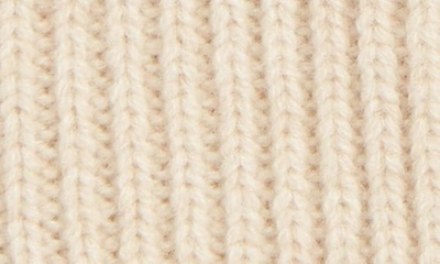 Acne Studios Ribbed-knit Wool Beanie In Oatmeal Melange