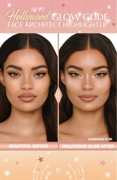 Charlotte Tilbury Hollywood Glow Glide Architect Highlighter In Champagne Glow