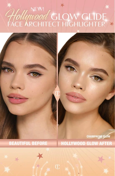 Charlotte Tilbury Hollywood Glow Glide Architect Highlighter In Champagne Glow