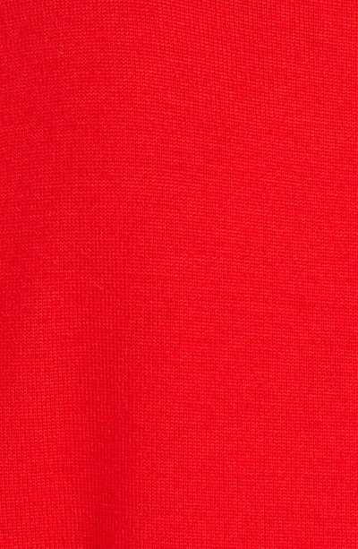 Shop The Row Chady Crewneck Virgin Wool Sweater In Crimson Red