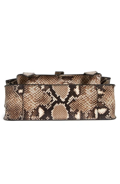 Shop Proenza Schouler Tiny Ps1 Lambskin Leather Satchel In 241 Natural Multi
