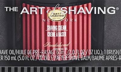 The Art Of Shaving Full Size Sandalwood Shaving Kit