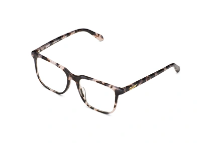 Shop Quay Algorithm Extra Large Rx In Milky Tortoise,clear Rx
