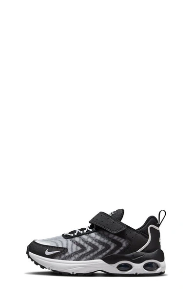 Shop Nike Kids' Air Max Tw Sneaker In Black/ White/ Black