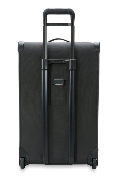 Briggs & Riley Baseline Large 2 Wheel Duffel Bag In Black