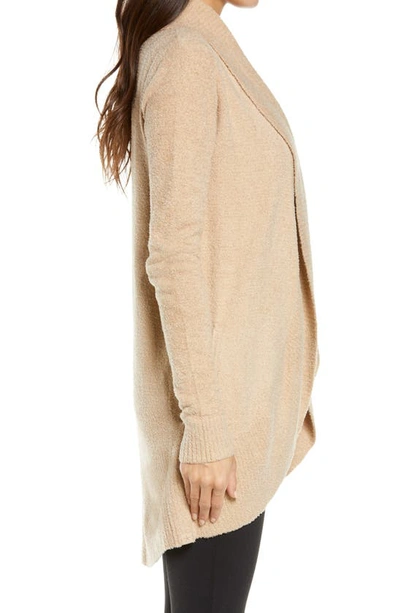 Shop Barefoot Dreams Cozychic Lite® Circle Cardigan In Soft Camel