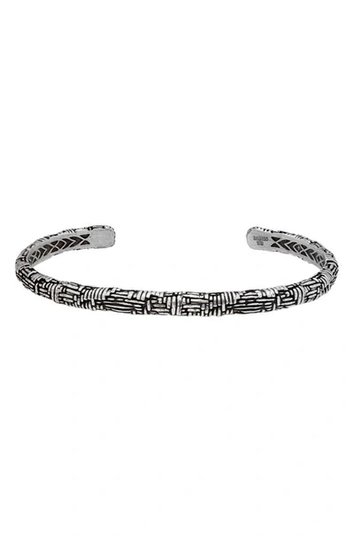 Shop John Varvatos Artisan Sterling Silver Cuff Bracelet