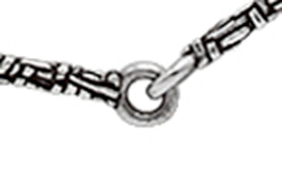 John Varvatos Artisan Sterling Silver Chain Necklace In Silver