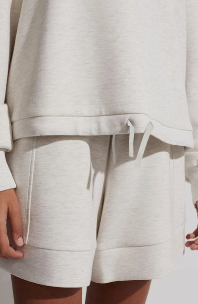 Varley Betsy Sweatshirt In Ivory Marl