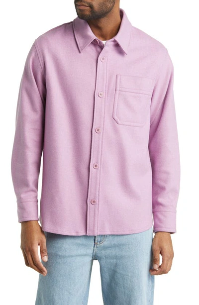 Shop Apc Surchemise Basile Button-up Shirt In Pink