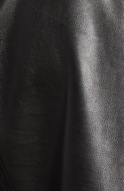 Tom Ford Zip-front Leather Jacket In Black