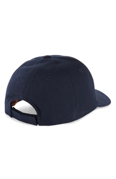 Shop Missoni Embroidered Logo Patch Baseball Cap In Nebulas Blue
