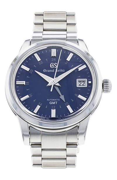 Shop Watchfinder & Co. Grand Seiko Gmt  Bracelet Watch In Steel