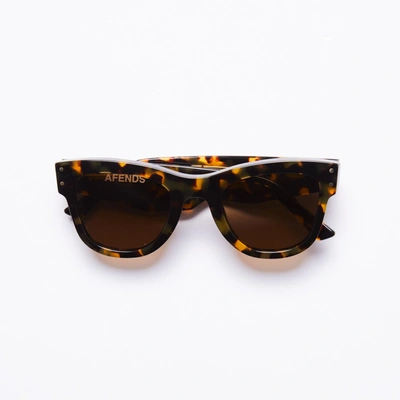 Shop Afends Sunglasses In Brown