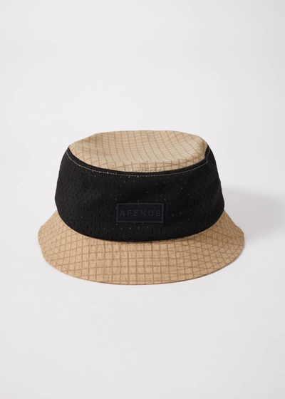 Shop Afends Recycled Bucket Hat In Brown