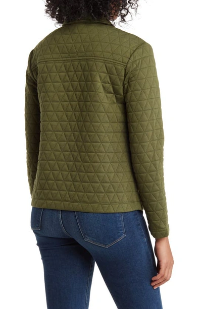 Shop By Design Monte Quilted Jacket In Olive
