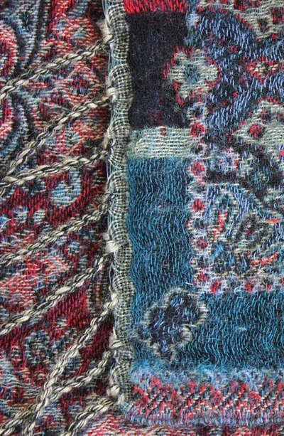 Melange Brittany Wool Throw In Multi