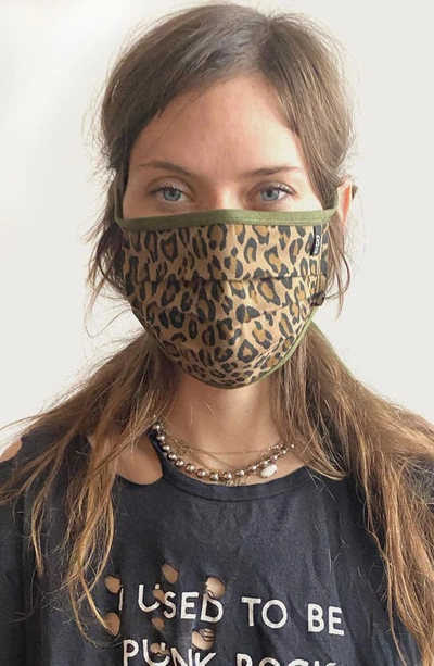 Shop R13 Leopard Face Mask In Surplus Leopard