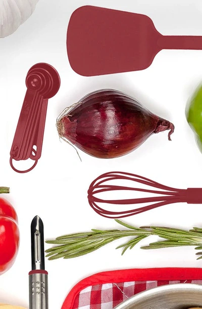 Kaluns Cooking Utensil 10-piece Set In Red