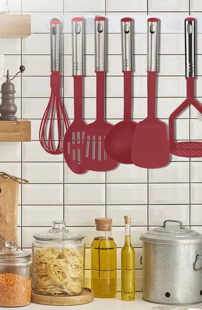 Shop Kaluns Cooking Utensil 10-piece Set In Red