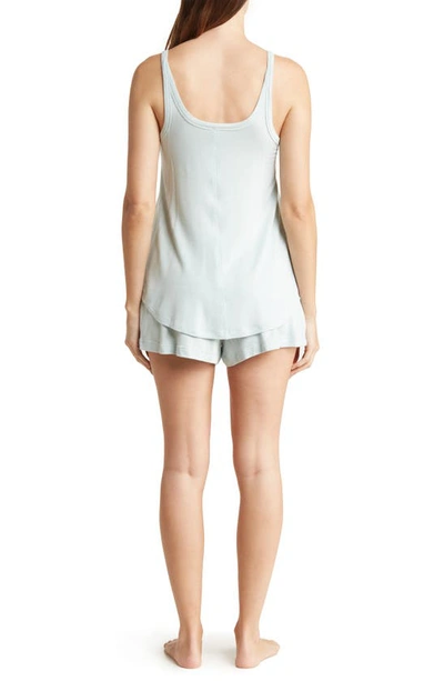 Shop Honeydew Intimates Next Level Tank & Drawstring Shorts Pajamas In Fresco