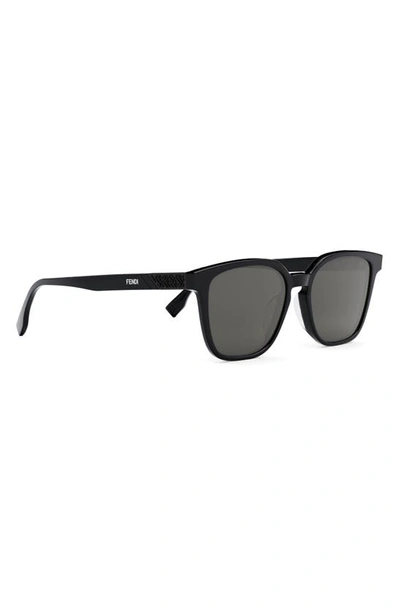 Fendi Fe40046u 01d Square Polarized Sunglasses In Grey | ModeSens