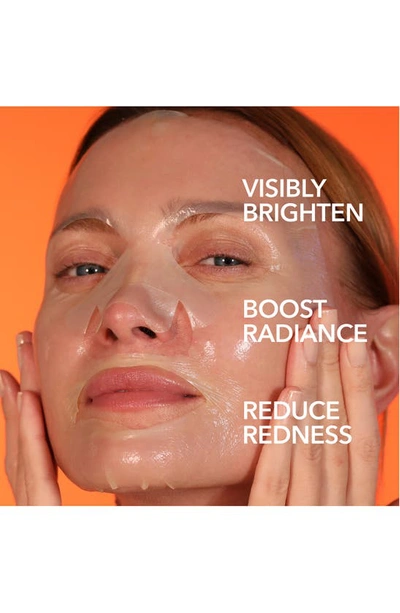 Shop Dr Dennis Gross Skincare Vitamin C Lactic Biocellulose Brightening Treatment Mask, 1 Count