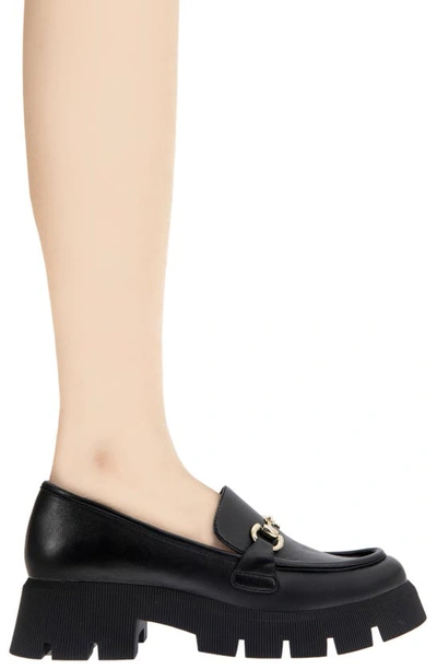 Bcbgeneration Raylin Lug Sole Loafer In Black
