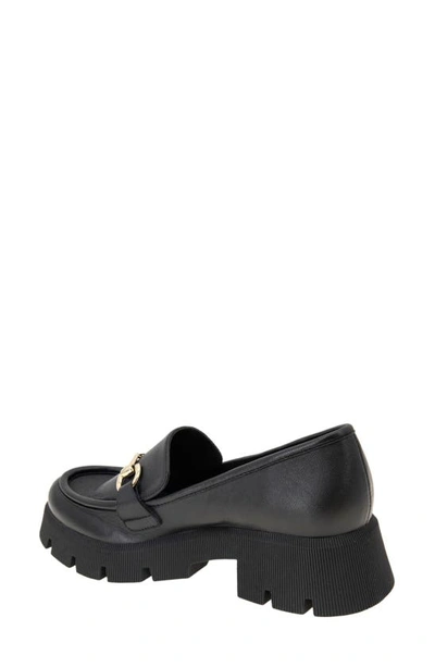 Shop Bcbgeneration Raylin Lug Sole Loafer In Black