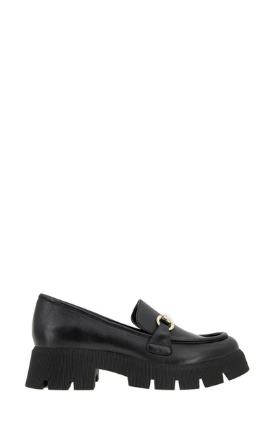 Shop Bcbgeneration Raylin Lug Sole Loafer In Black