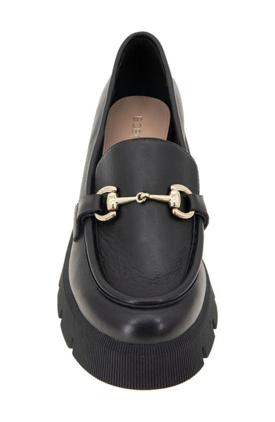 Shop Bcbgeneration Raylin Lug Sole Loafer In Black