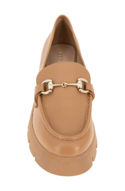Shop Bcbgeneration Raylin Lug Sole Loafer In Tan