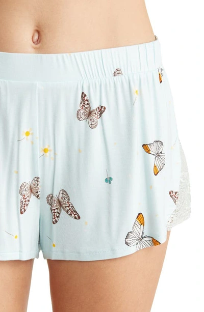 Honeydew Intimates Spring Fling Top & Shorts 2-piece Pajama Set In Fresco Butterflies