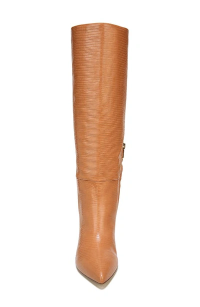 Shop Sam Edelman Uma Knee High Boot In Copper Leather