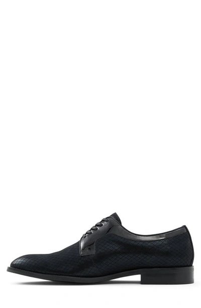 Aldo Derreck Plain Toe Derby In Open Black