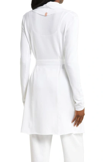 Shop Lunya Organic Pima Cotton Robe In Sincere White
