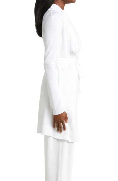 Shop Lunya Organic Pima Cotton Robe In Sincere White