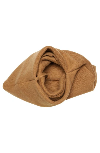 Shop The Row Large Cashmere Glove Bag In Camel