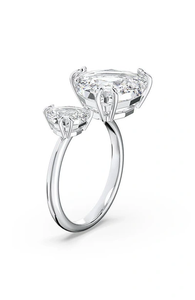 Shop Swarovski Millenia Crystal Ring In Crystal Astral