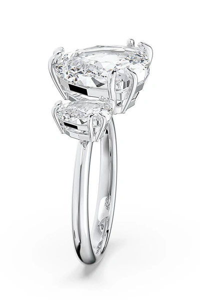 Shop Swarovski Millenia Crystal Ring In Crystal Astral