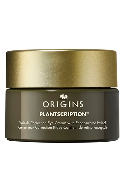 Shop Origins Plantscription™ Wrinkle Correction Eye Cream With Encapsulated Retinol